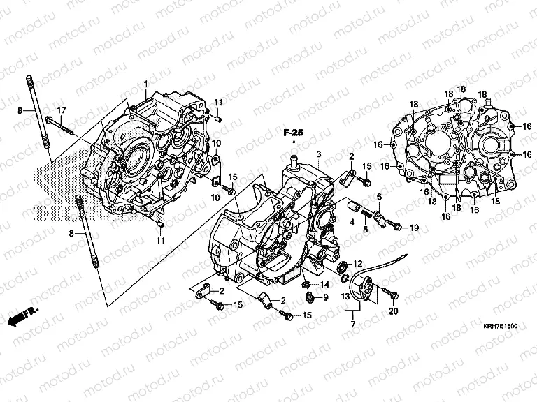 E-15 CRANKSHAFT