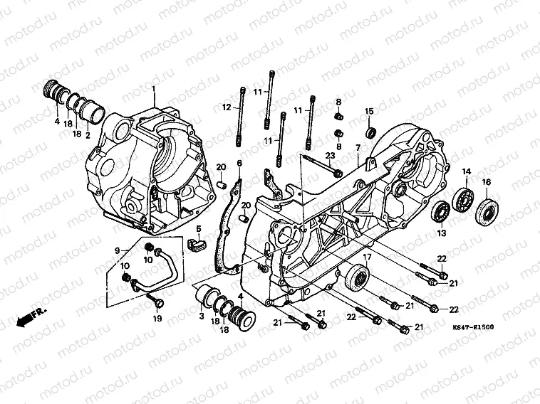 E-15 CRANKSHAFT