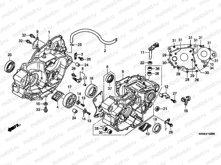 E-15 CRANKSHAFT