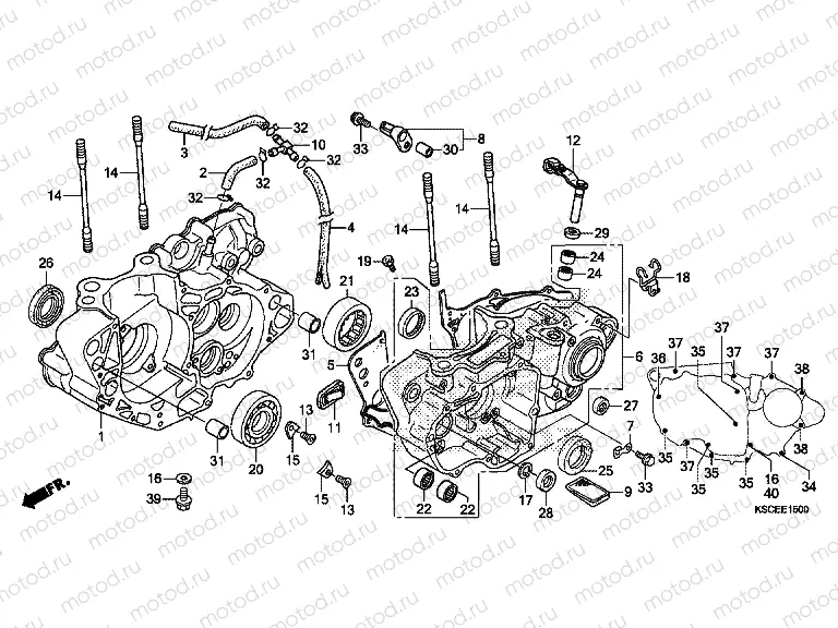 E-15 CRANKSHAFT