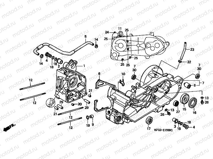 E-15 CRANKSHAFT
