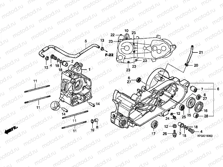 E-15 CRANKSHAFT