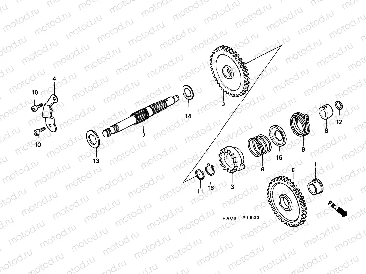 E-15 KICK STRUCTURE