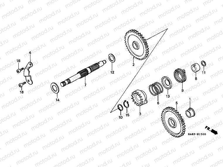 E-15 KICK STRUCTURE