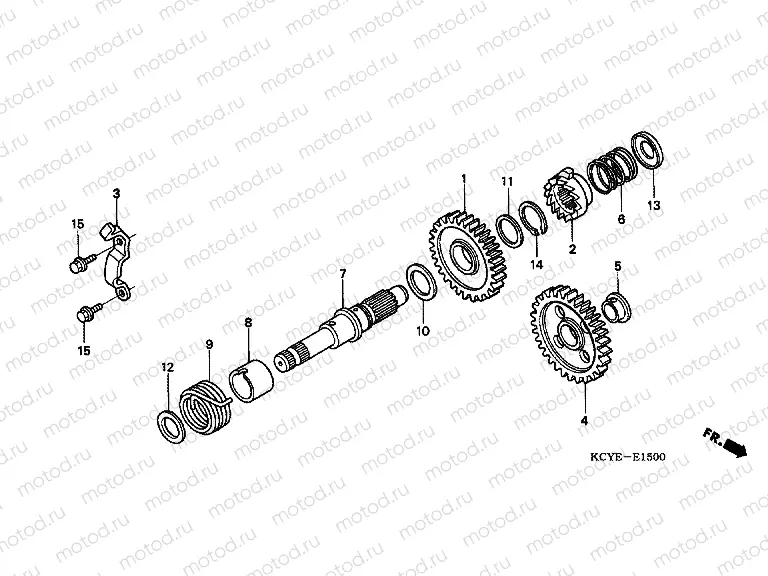 E-15 PROMOTION AXLE