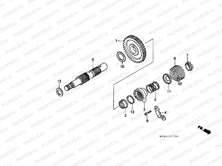 E-15 PROMOTION AXLE