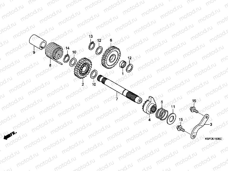E-15 PROMOTION AXLE