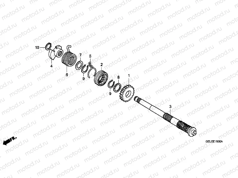 E-15 PROMOTION AXLE
