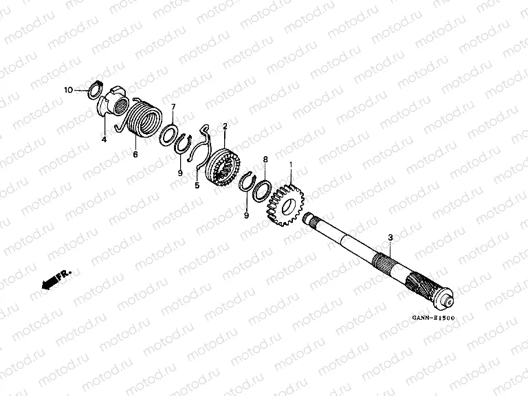 E-15 PROMOTION AXLE