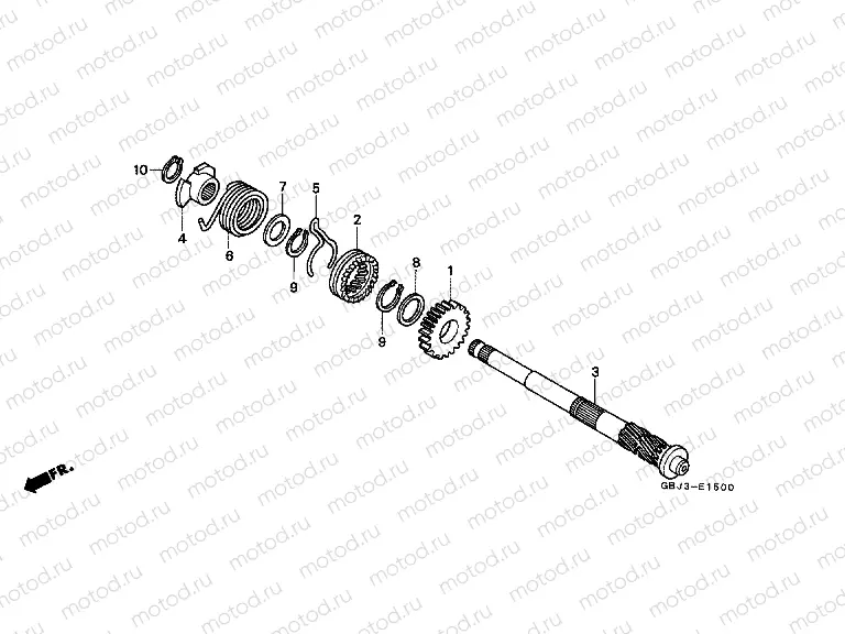 E-15 PROMOTION AXLE