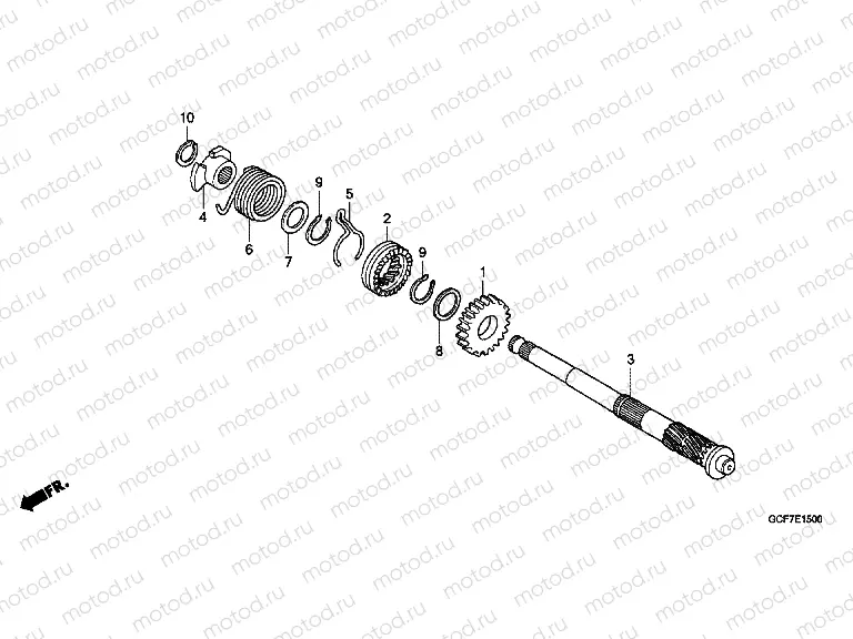 E-15 PROMOTION AXLE