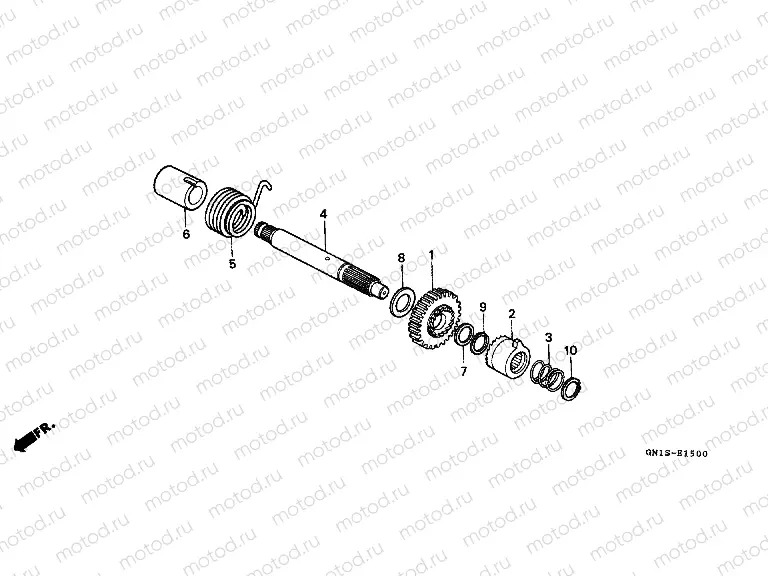 E-15 PROMOTION AXLE