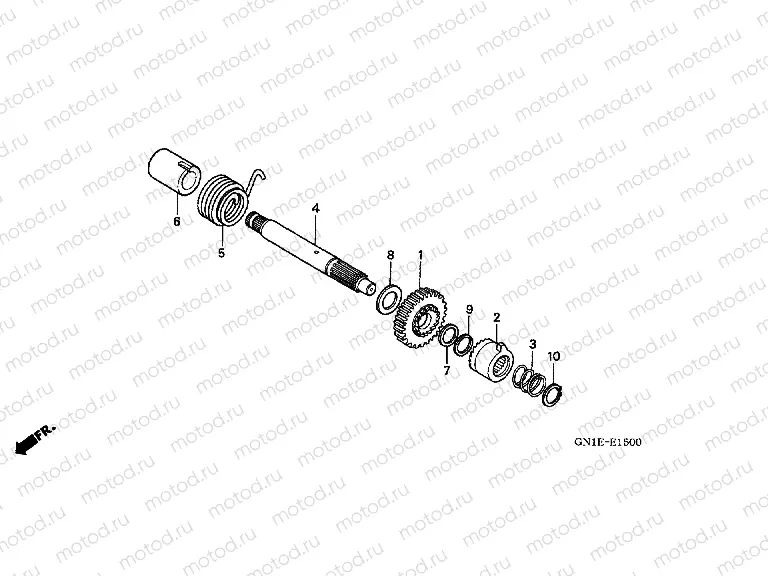 E-15 PROMOTION AXLE