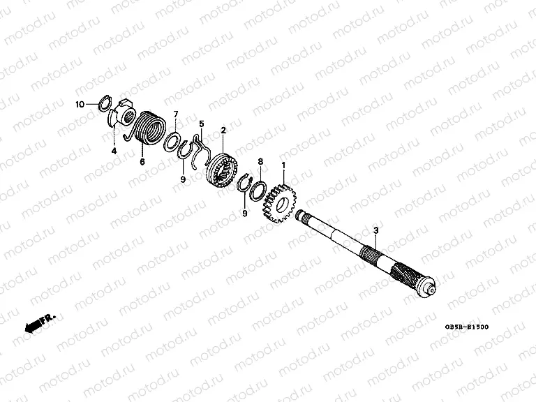 E-15 PROMOTION AXLE