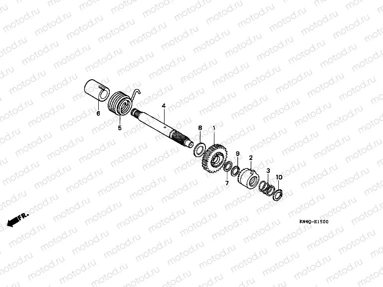 E-15 PROMOTION AXLE