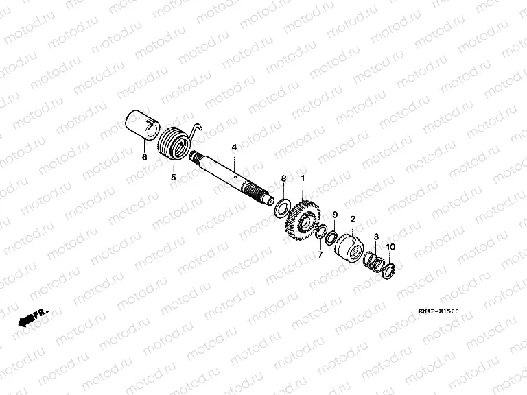 E-15 PROMOTION AXLE