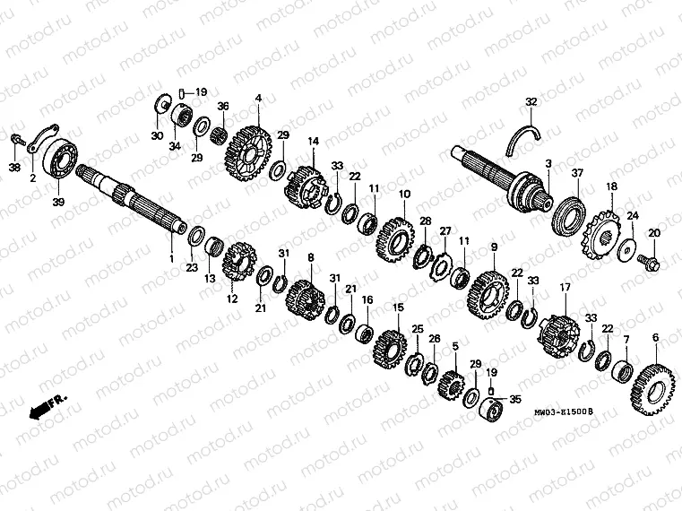 E-15 TRANSMISSION