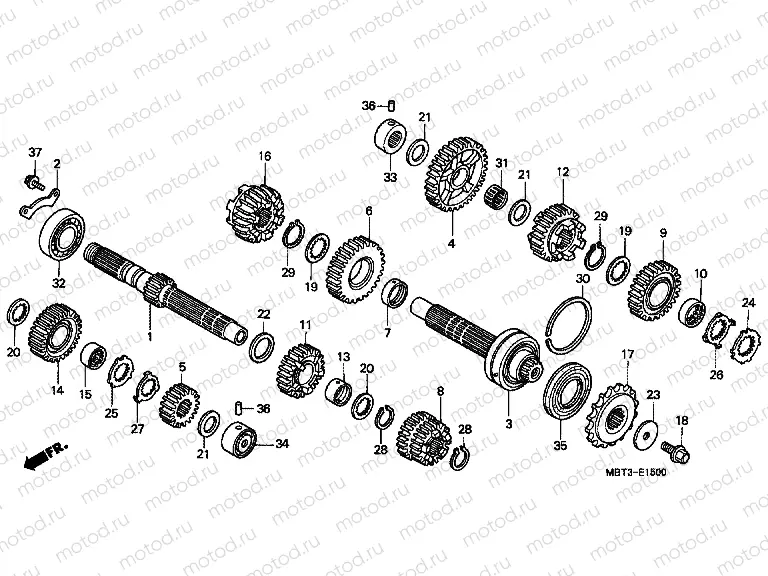 E-15 TRANSMISSION