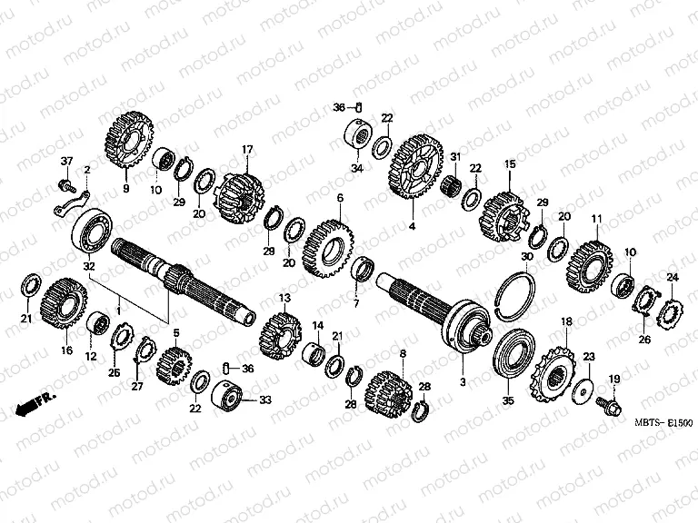 E-15 TRANSMISSION