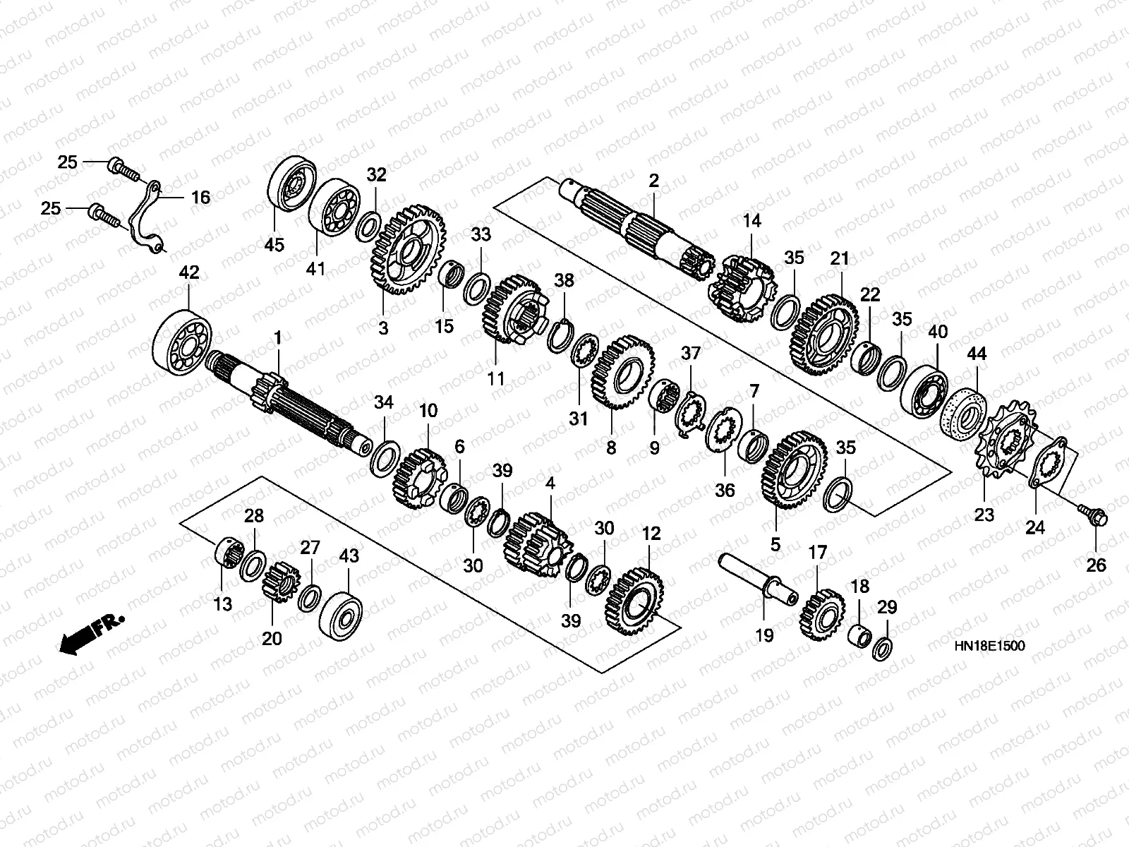 E-15 TRANSMISSION