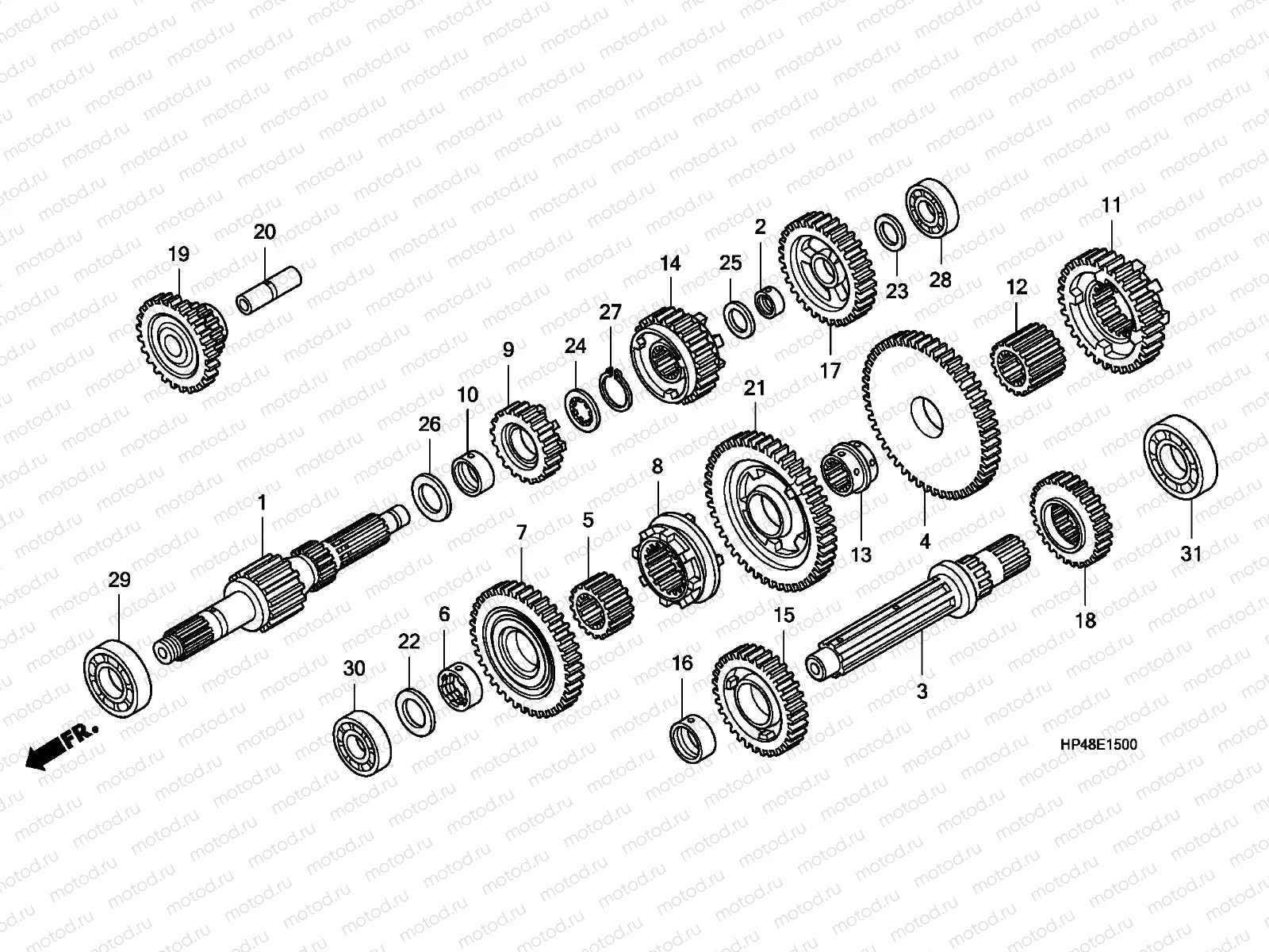 E-15 TRANSMISSION