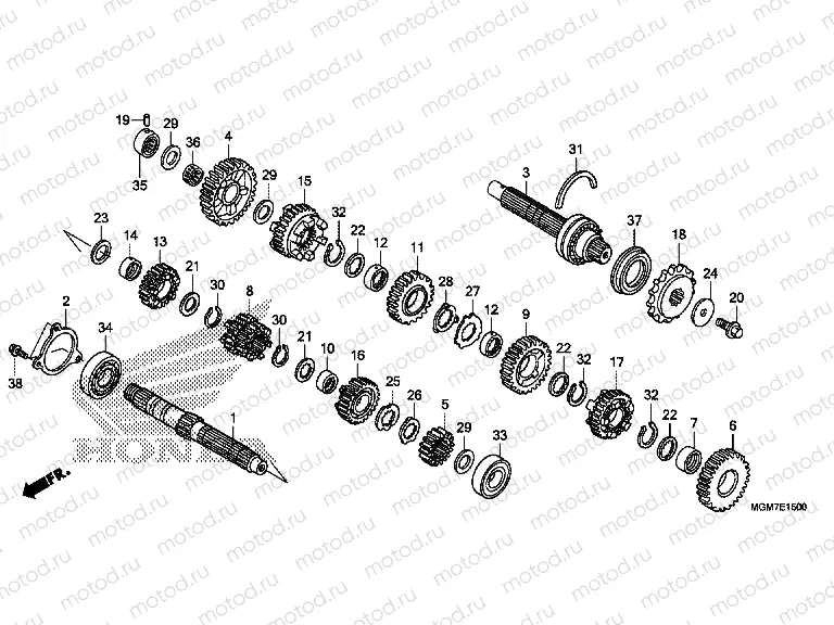E-15 TRANSMISSION