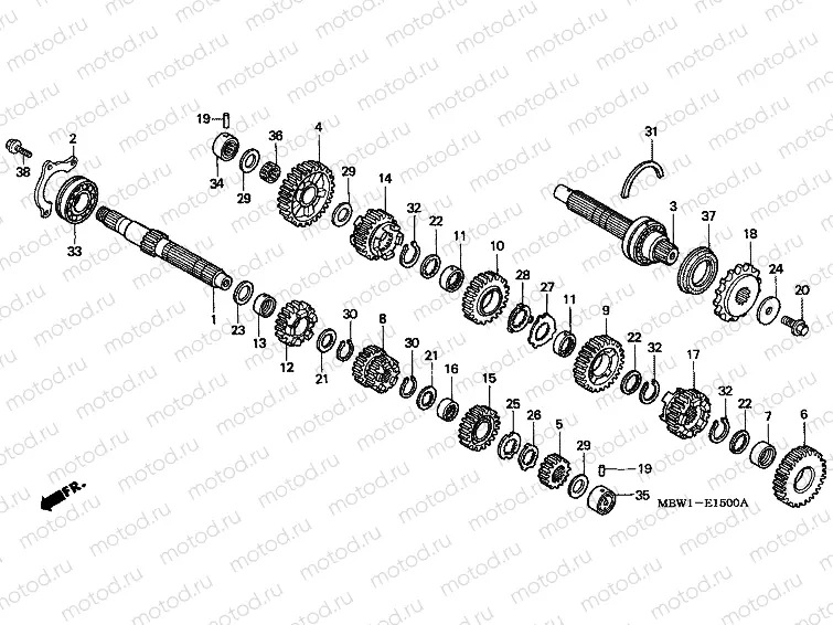 E-15 TRANSMISSION