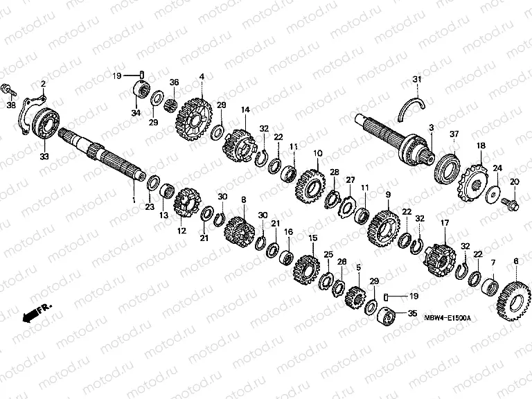 E-15 TRANSMISSION