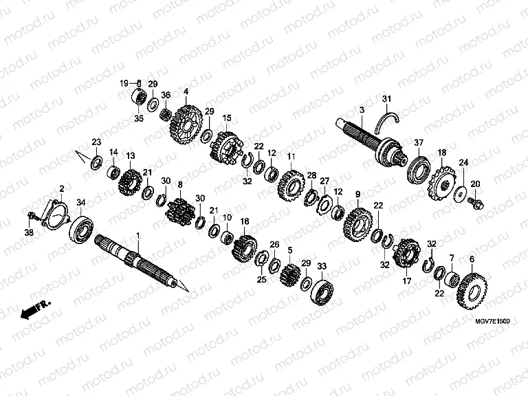 E-15 TRANSMISSION