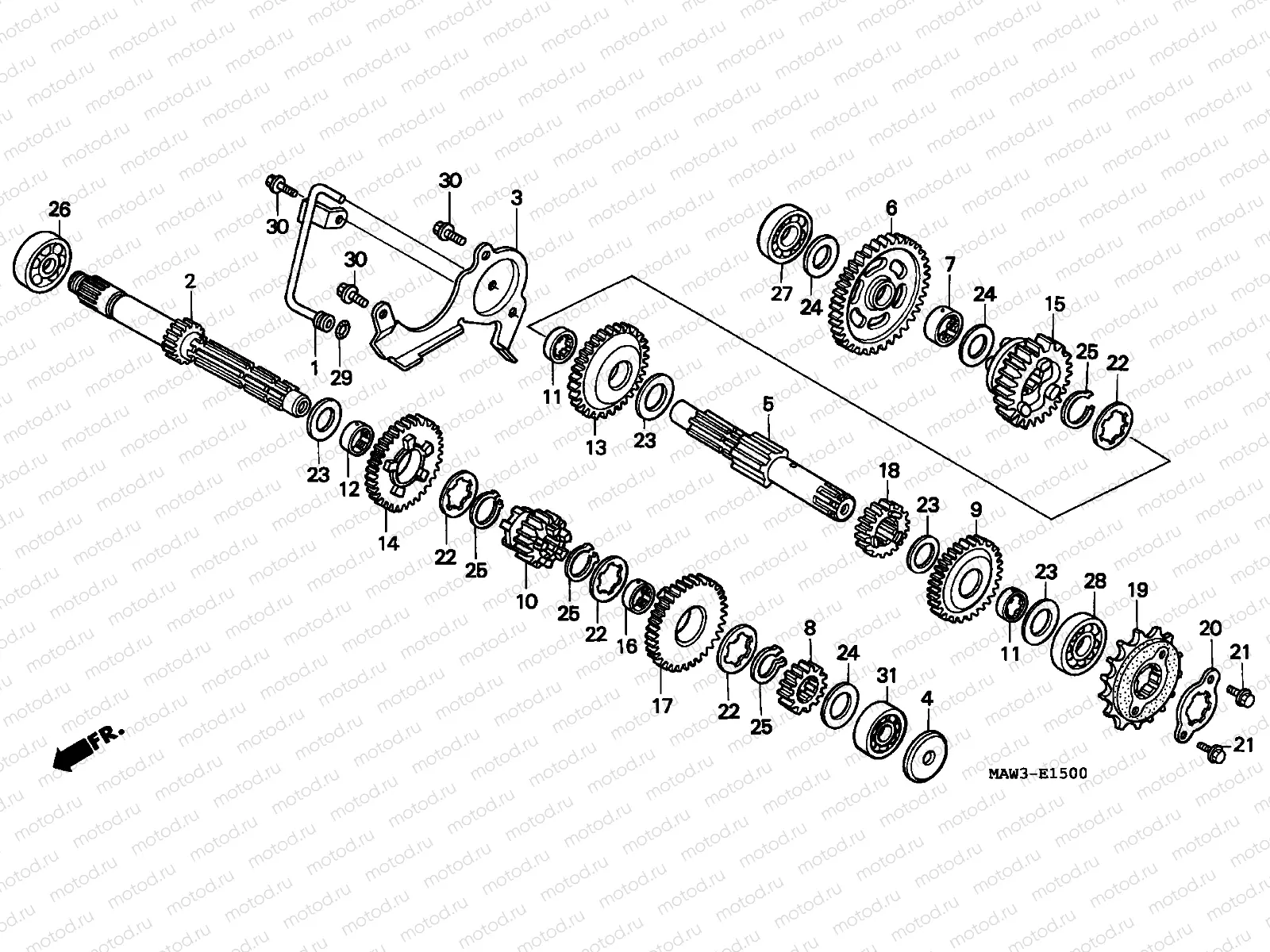 E-15 TRANSMISSION