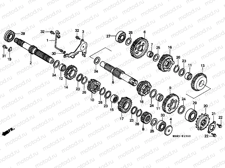 E-15 TRANSMISSION