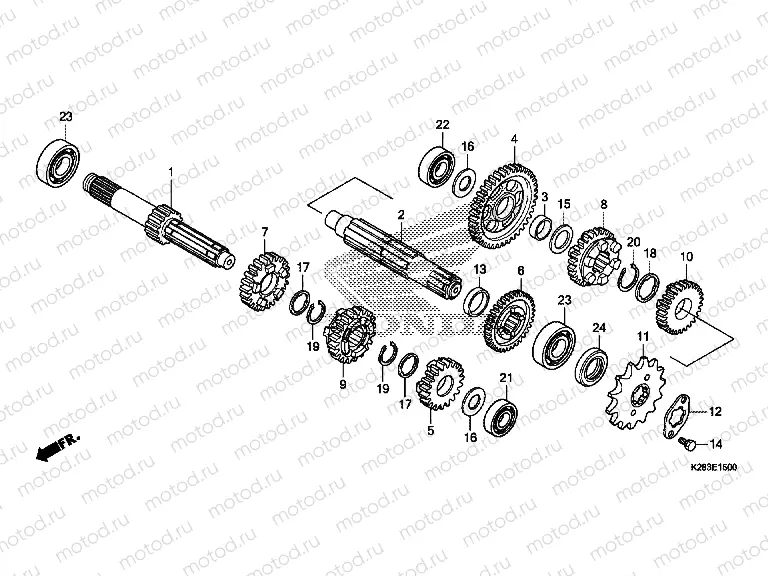 E-15 TRANSMISSION