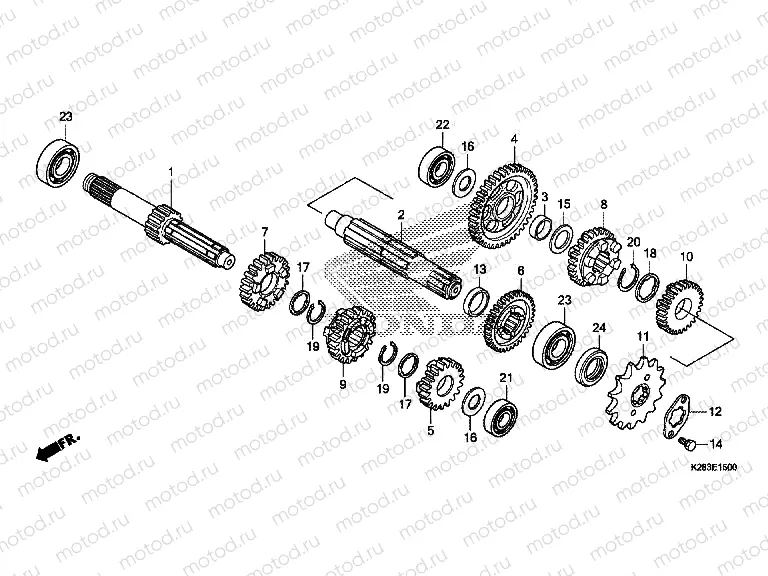 E-15 TRANSMISSION