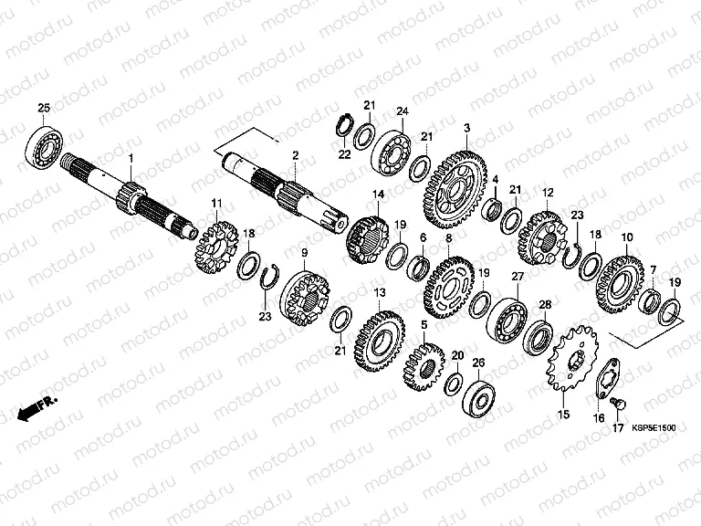 E-15 TRANSMISSION