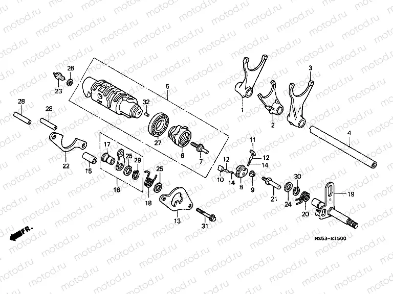 E-15 TRANSMISSION DRUM