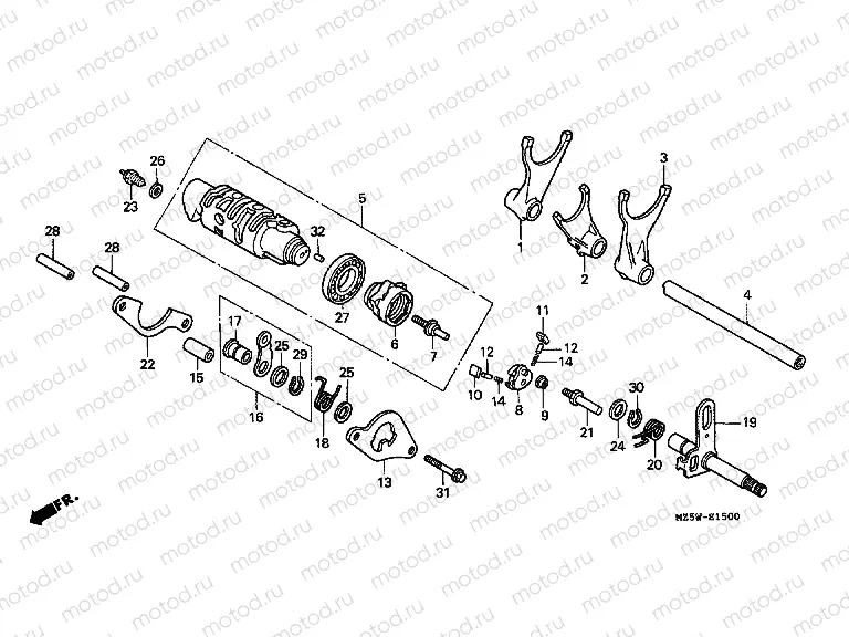 E-15 TRANSMISSION DRUM