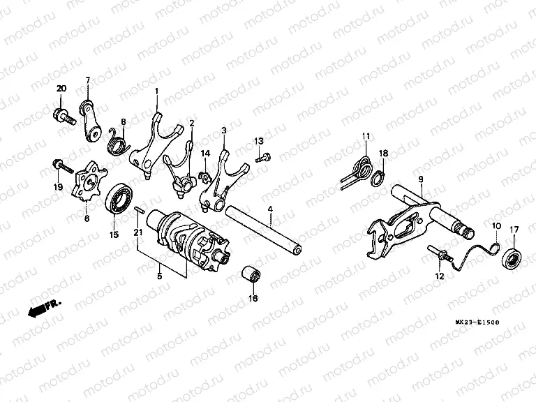 E-15 TRANSMISSION DRUM