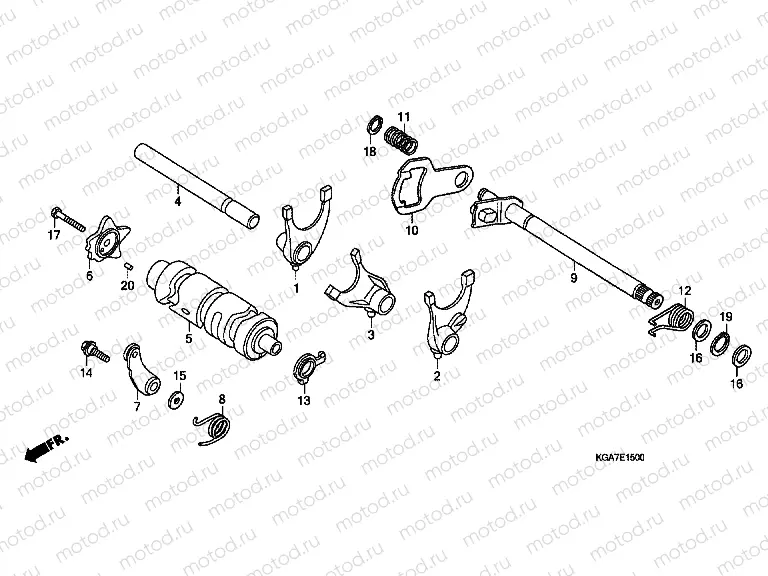 E-15 TRANSMISSION DRUM