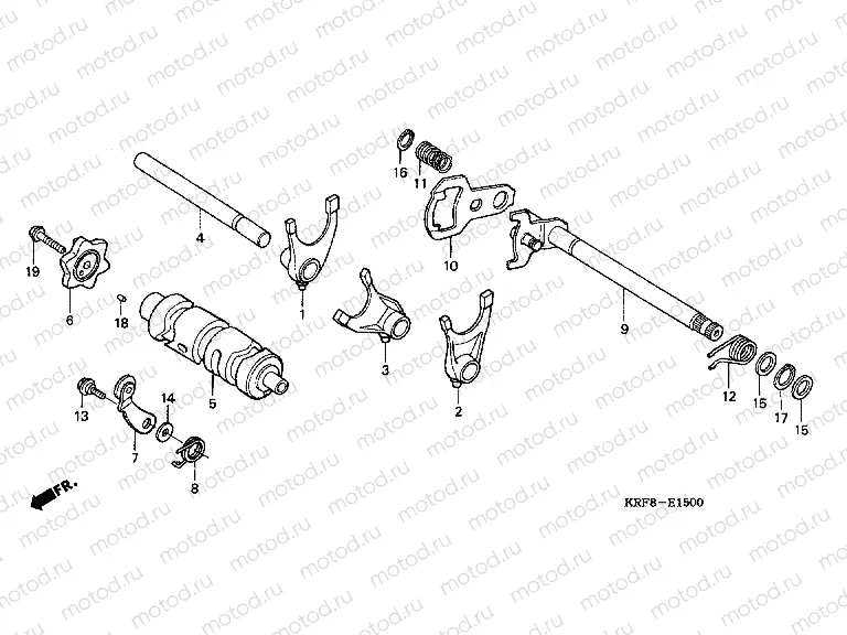 E-15 TRANSMISSION DRUM