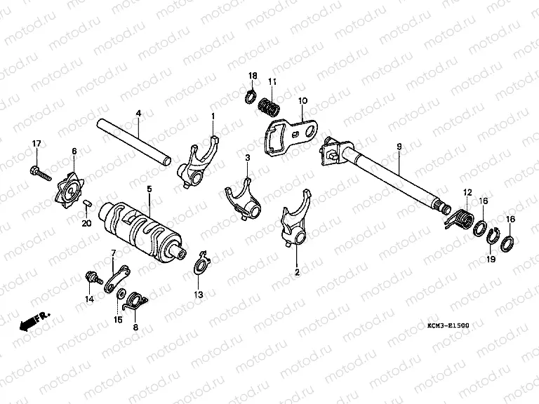 E-15 TRANSMISSION DRUM