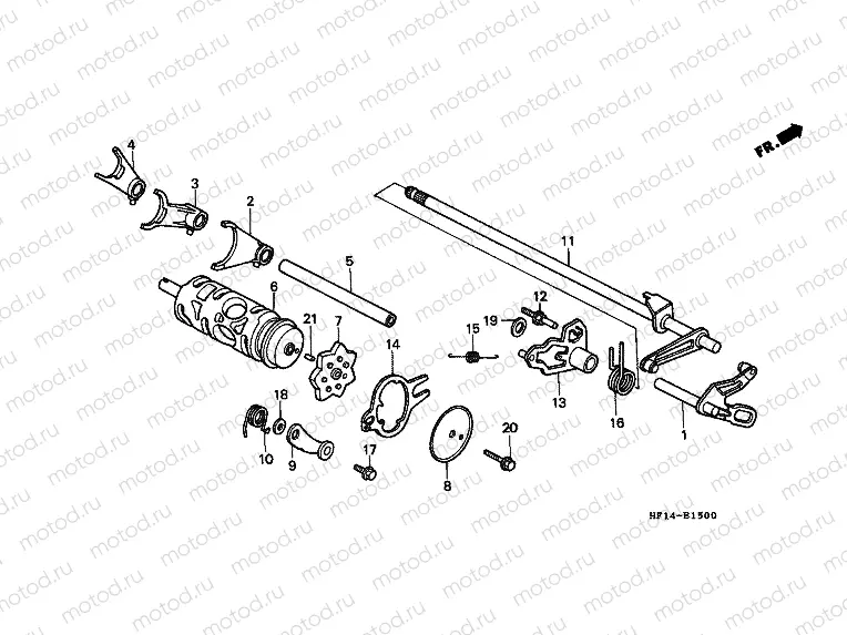 E-15 TRANSMISSION DRUM
