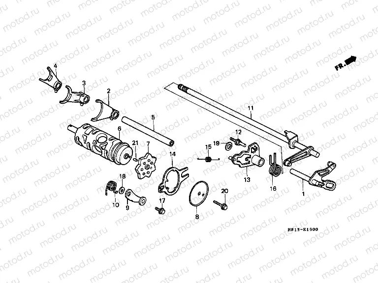E-15 TRANSMISSION DRUM
