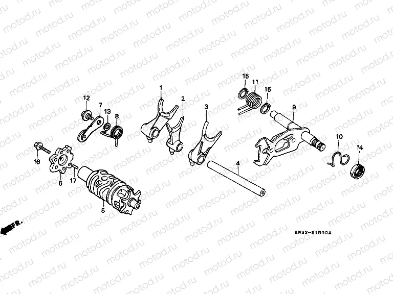 E-15 TRANSMISSION DRUM