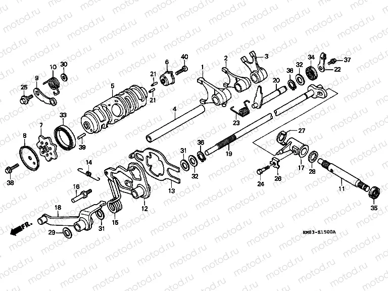 E-15 TRANSMISSION DRUM