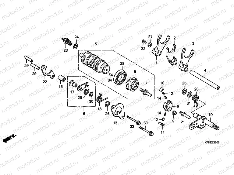 E-15 TRANSMISSION DRUM