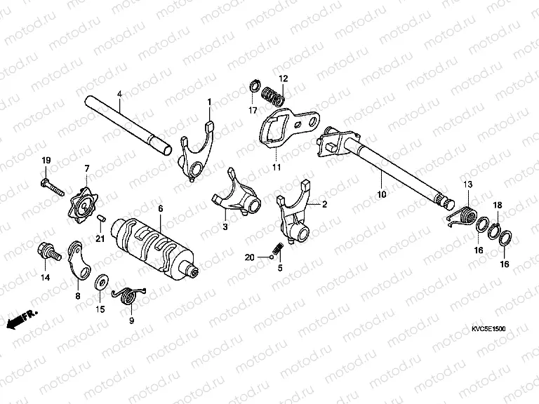 E-15 TRANSMISSION DRUM (GLH1251SH / 2SH / 3SH)