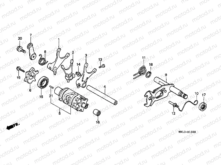 E-15 TRANSMISSION SWITCH