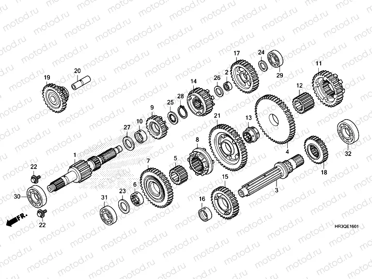 E-16-1 TRANSMISSION