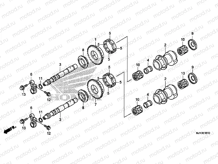 E-16-10 BALANCER SHAFT