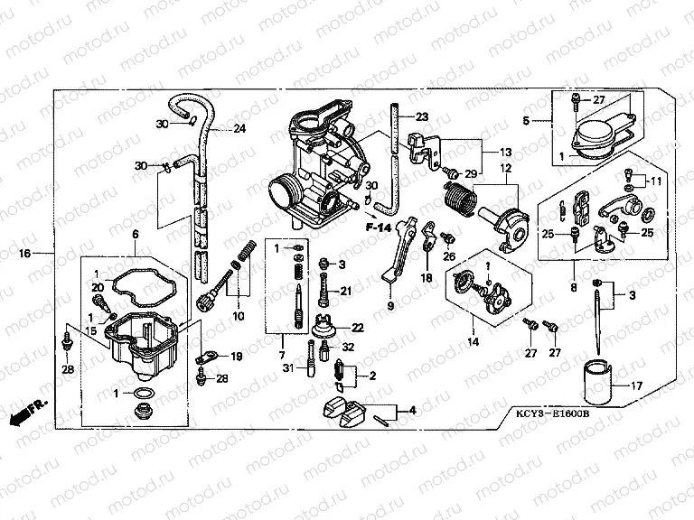 E-16 CARBURETOR